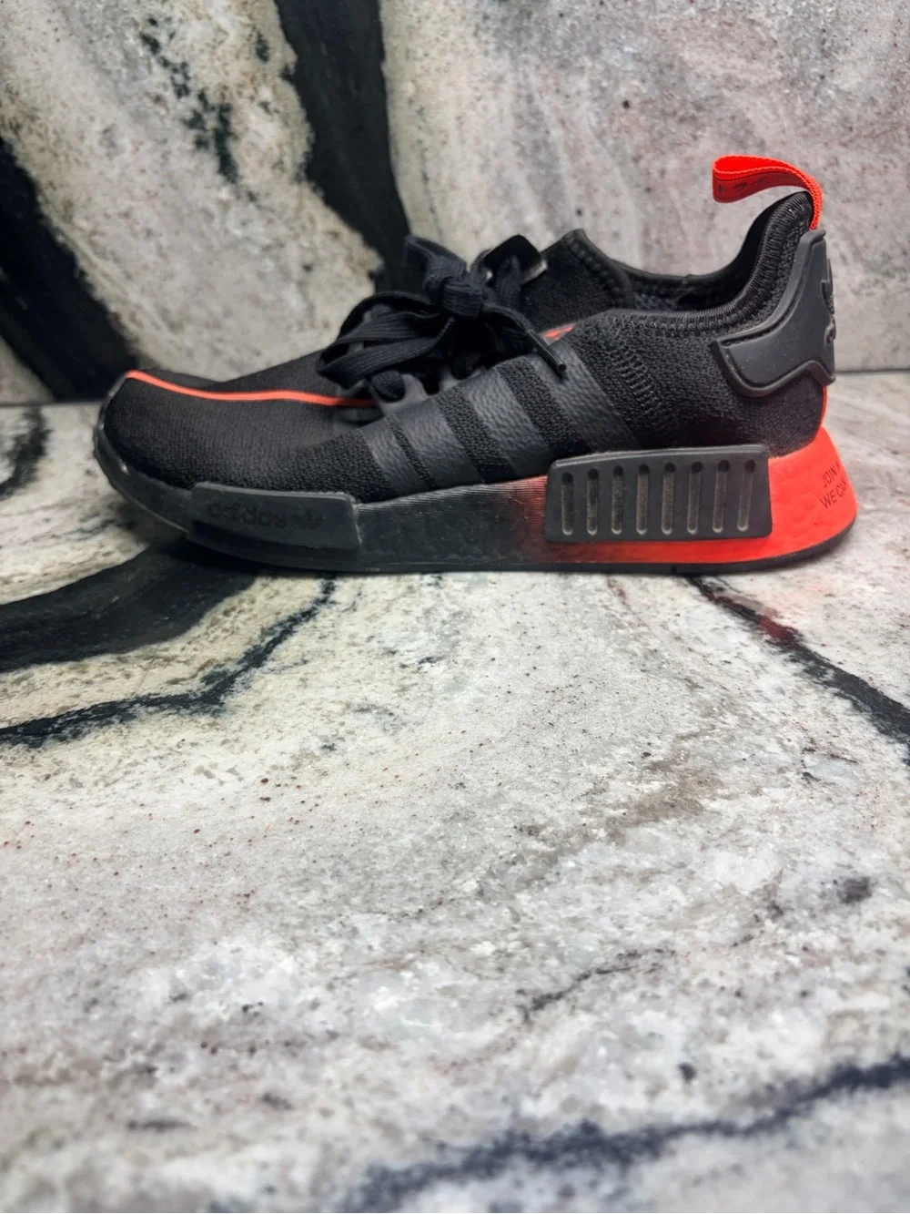 Adidas NMD R1 Star Wars Darth Vader Black Red FW2282 Men’s US 6